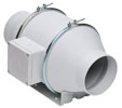 Soler & Palau USA brand Variable Speed Inline Mixed Flow Fan CFM Range: 97-1,050 (4"-12.4" Dia.)