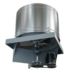 Canarm Ltd. brand Model RB Belt Drive Propeller Up Blast Roof Exhaust Fan Industrial/Commercial Gen. Applic. CFM Range: 6,261-61,562