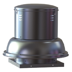 Soler & Palau USA brand Model SDB Belt Drive Centrifugal Down Blast Roof Exhaust Fan Gen. Application CFM Range: 300-4,135