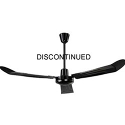 Canarm Ltd. Model #CP36BK Black Commercial Variable Ceiling Fan (36" Reversible, 5 Yr Warranty, 120V)