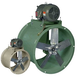 Belt Drive Heavy Duty Tube Axial Duct Fan Manufactured by Canarm Ltd.