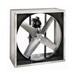 Triangle Engineering of Arkansas Model VI Belt Drive Heavy Duty Industrial Explosion Proof Wall Exhaust Fan CFM Range: 4,190-43,500 (Sizes 24" thru 60")