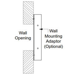 Soler & Palau USA brand Wall Mounting Bracket for LPD Exhaust Fans