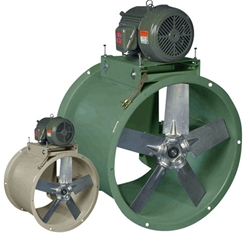 Belt Drive Heavy Duty Tube Axial Duct Fan Manufactured by Canarm Ltd.