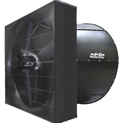 J&D Manufacturing brand Magnum 58" Industrial Direct Drive Wall Exhaust Fan (Variable Speed) CFM Range: 36,400 - 42,652 Single Phase or Three Phase