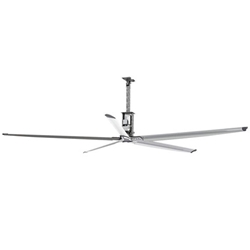 16 Ft. Altra Air Sailfin (HVLS) High Volume Low Speed Industrial Ceiling Fans (1-1/2 Hp, 208/230V, 1 Ph, 127,033 CFM, Var. Speed)