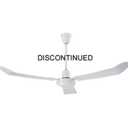 Canarm Ltd. Model #CP56F&R White Commercial Variable Ceiling Fan (56" Reversible, 5 Yr Warranty, 120V)