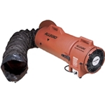 Model #9538-15 (8"Plastic Explosion Proof Blower w/15' Duct, 115V Plug, 1/3Hp, 900 CFM Free Air)