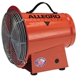 Model #9513-E  (8" Steel Blower, 1/3 Hp, AC, 220V, 50 Hz, 1275 CFM Free Air)